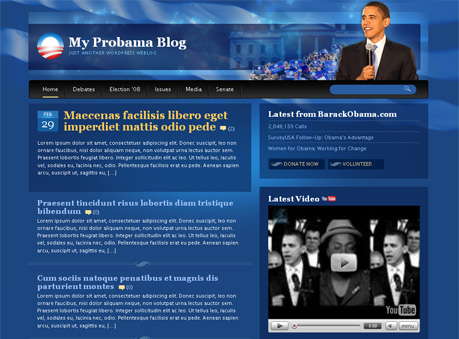 Probama Homepage