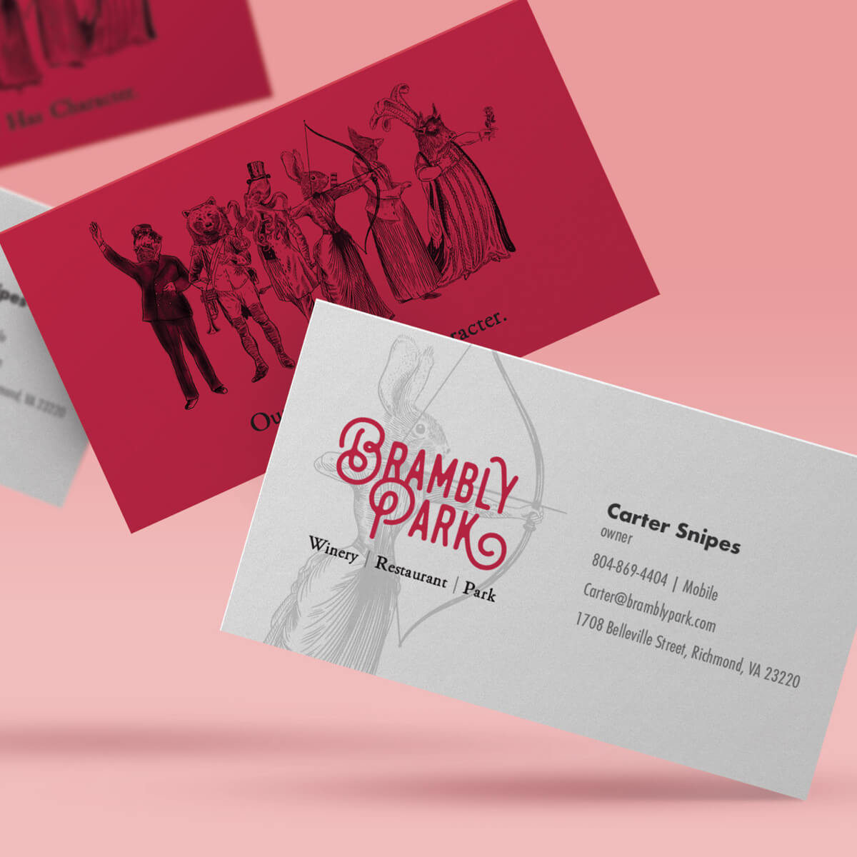 Brambly business card