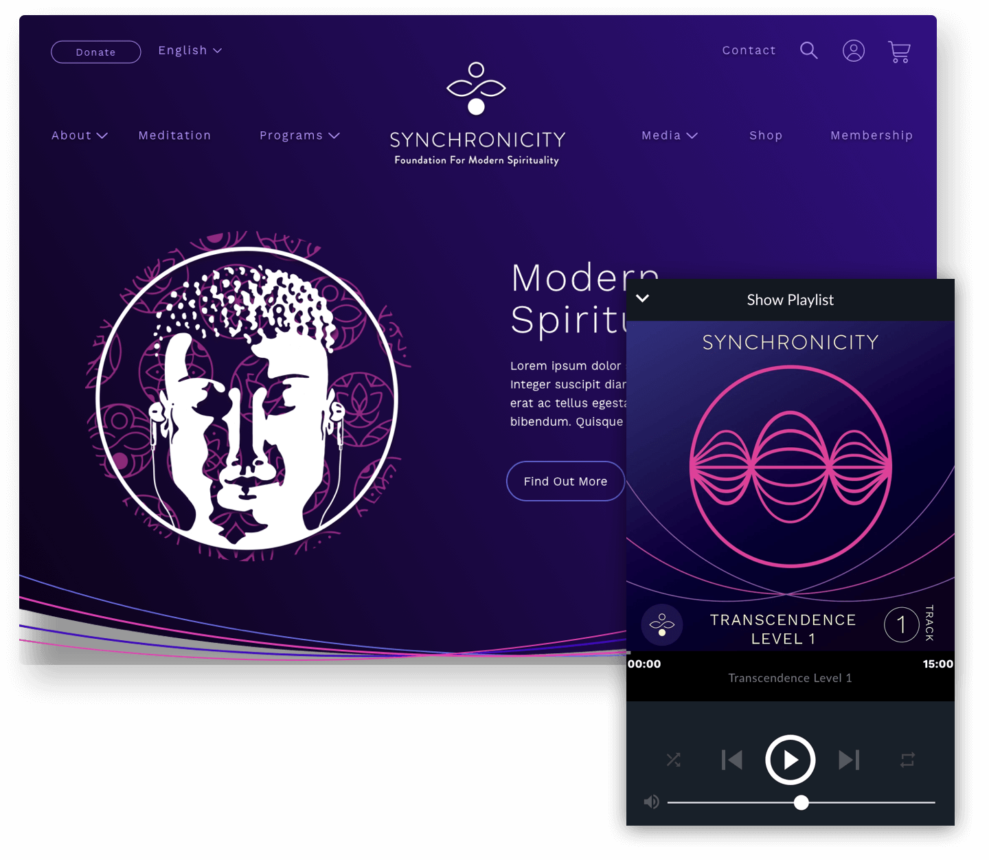 Synchronicity website